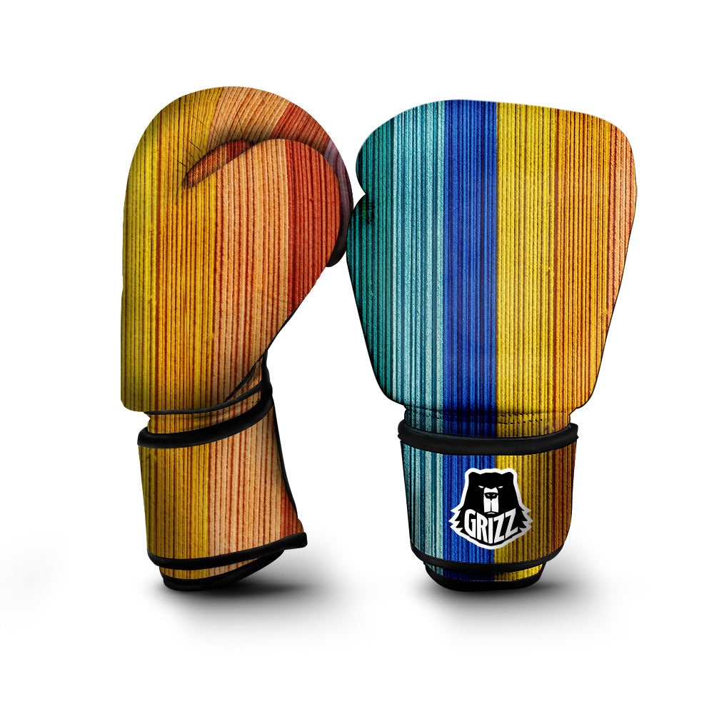 Yarn Colorful Print Boxing Gloves-grizzshop