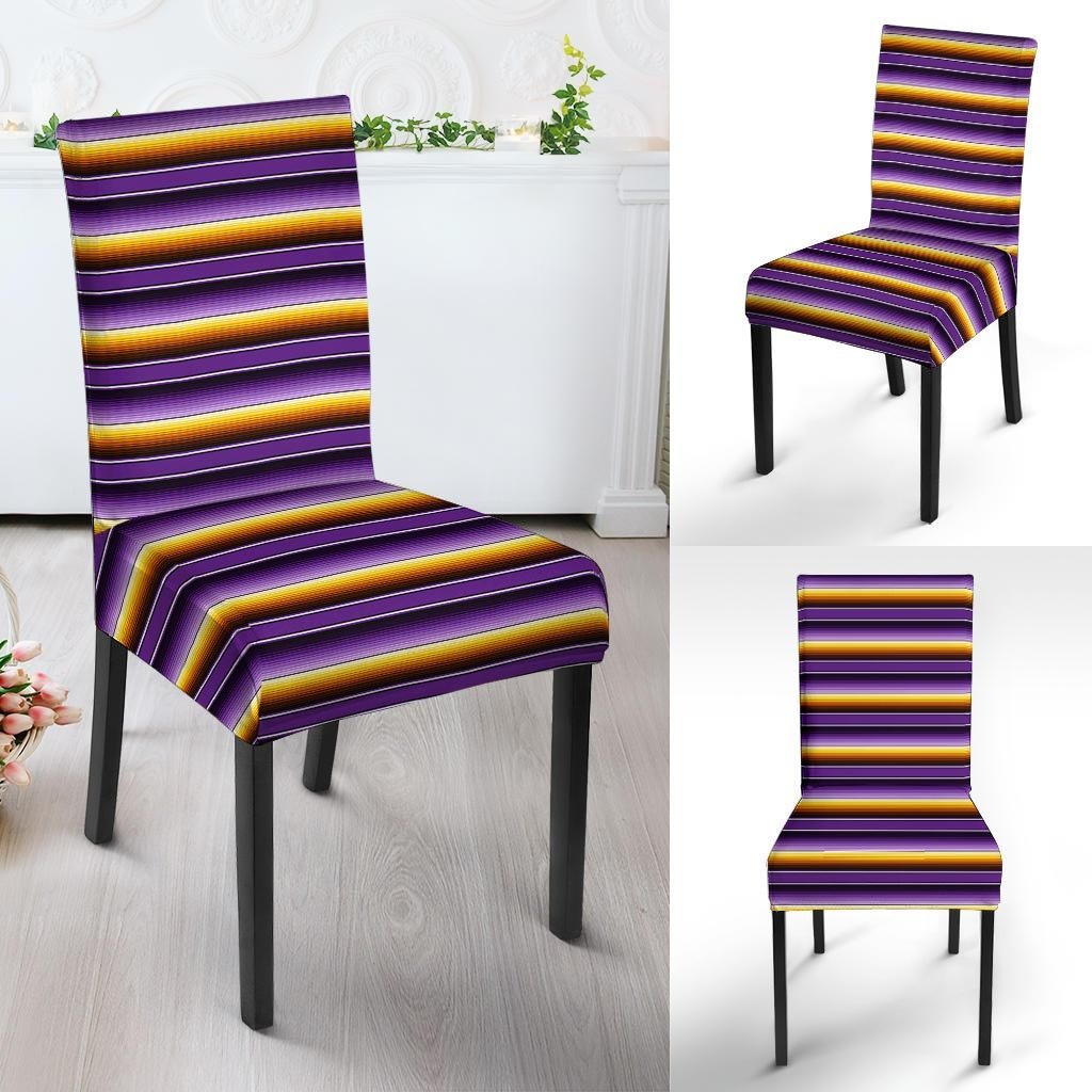 Yellow And Purple Mexican Baja Chair Cover-grizzshop