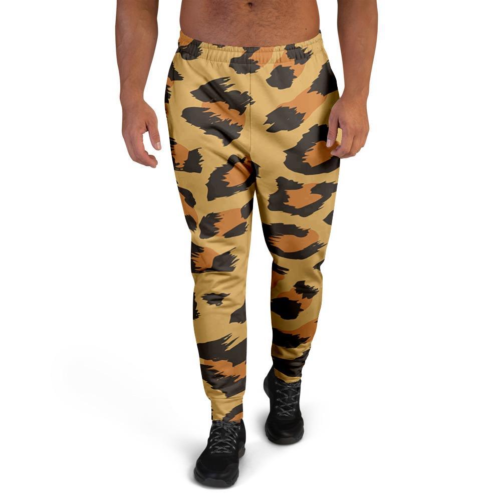 Yellow Cheetah Men's Joggers-grizzshop