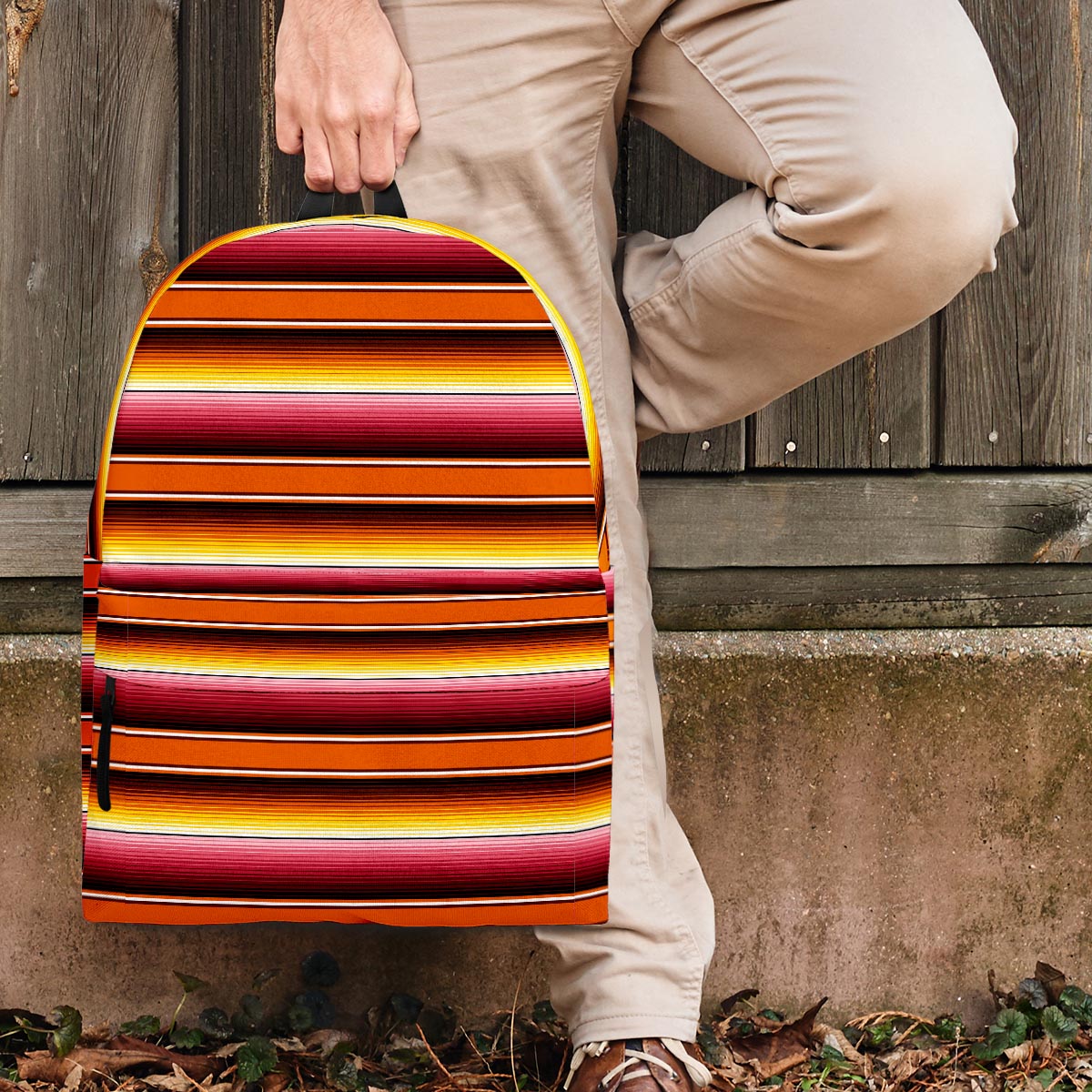 Yellow Mexican Baja Backpack-grizzshop