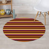 Yellow Mexican Baja Round Rug-grizzshop