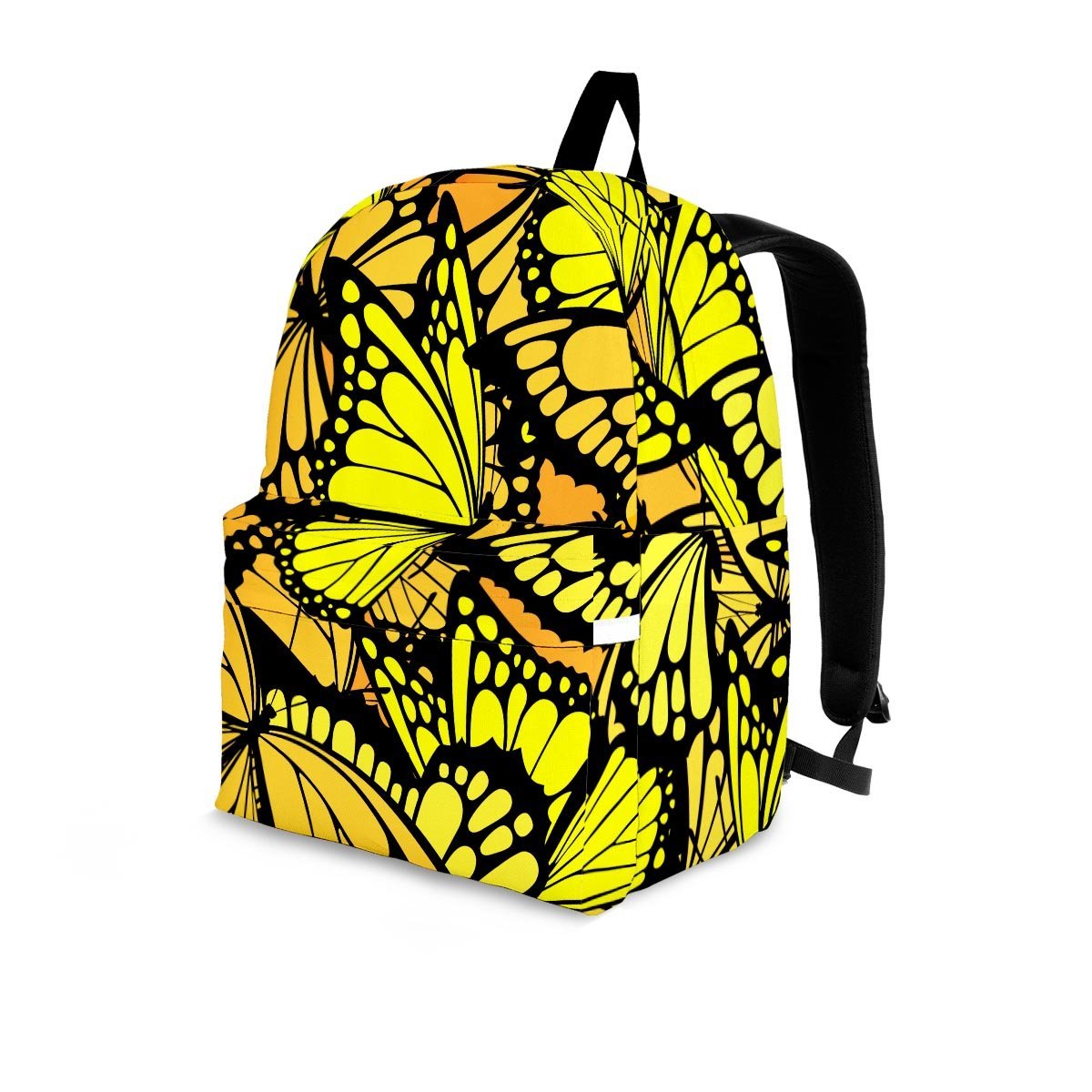 Yellow Monarch Butterfly Backpack-grizzshop