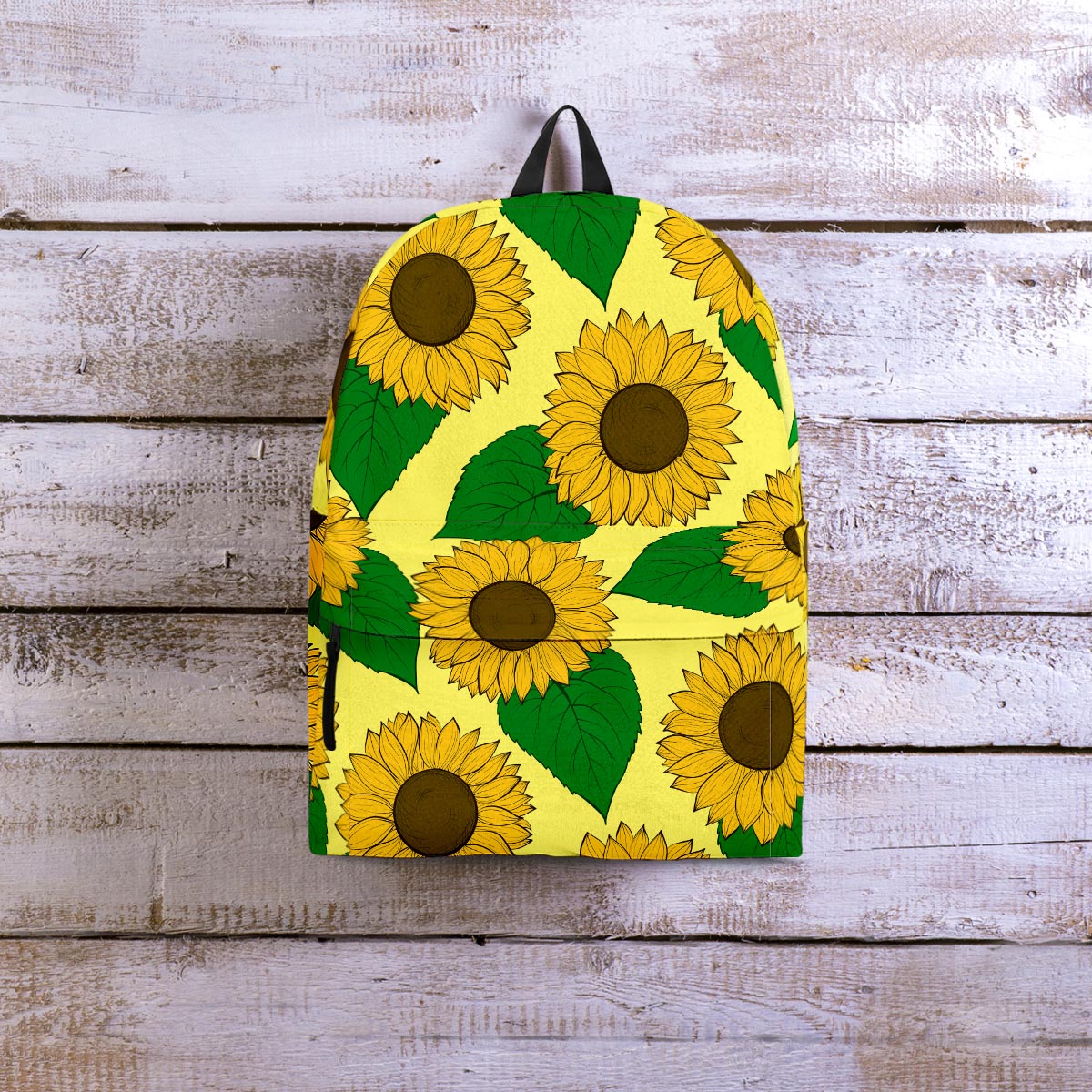 Yellow Sunflower Backpack-grizzshop