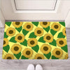 Yellow Sunflower Door Mat-grizzshop
