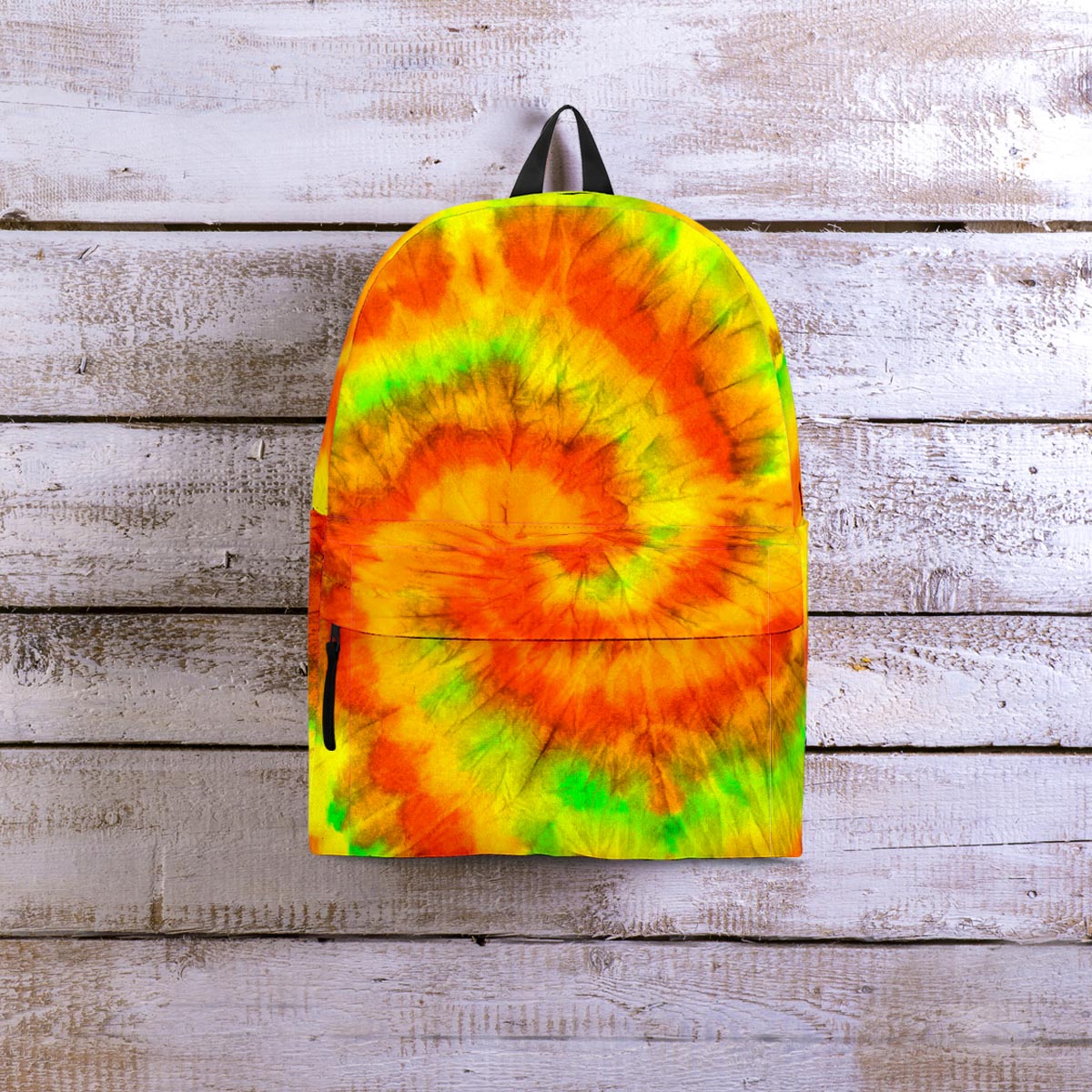 Yellow Tie Dye Backpack-grizzshop