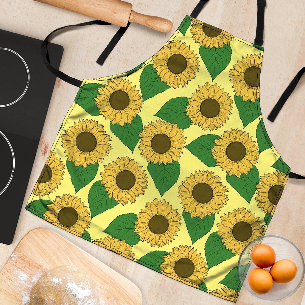 Yellow Sunflower Women's Apron-grizzshop