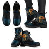 Yin Yang Sun and Moon Handcrafted Boots-grizzshop
