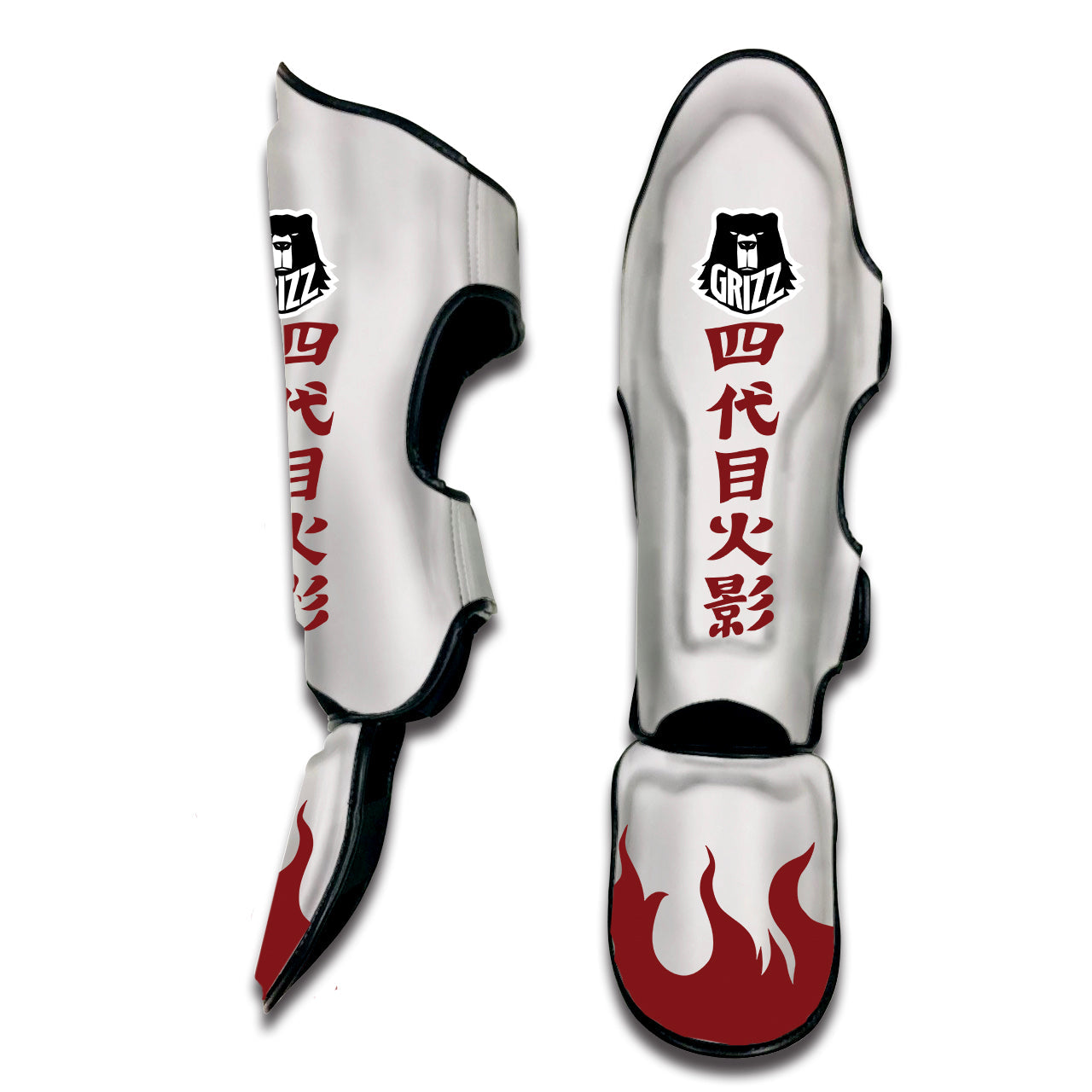 Yondaime Fourth Hokage Muay Thai Shin Guards-grizzshop