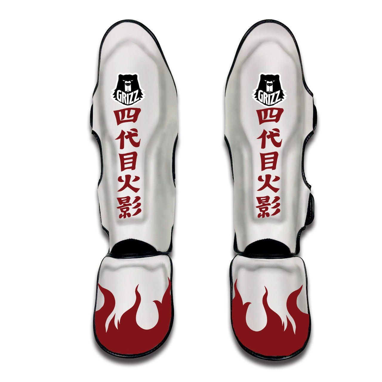 Yondaime Fourth Hokage Muay Thai Shin Guards-grizzshop