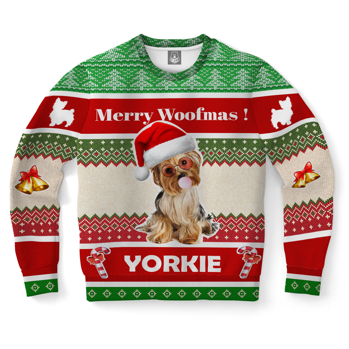 Yorkshire Terrier Dog Ugly Christmas Sweater-grizzshop