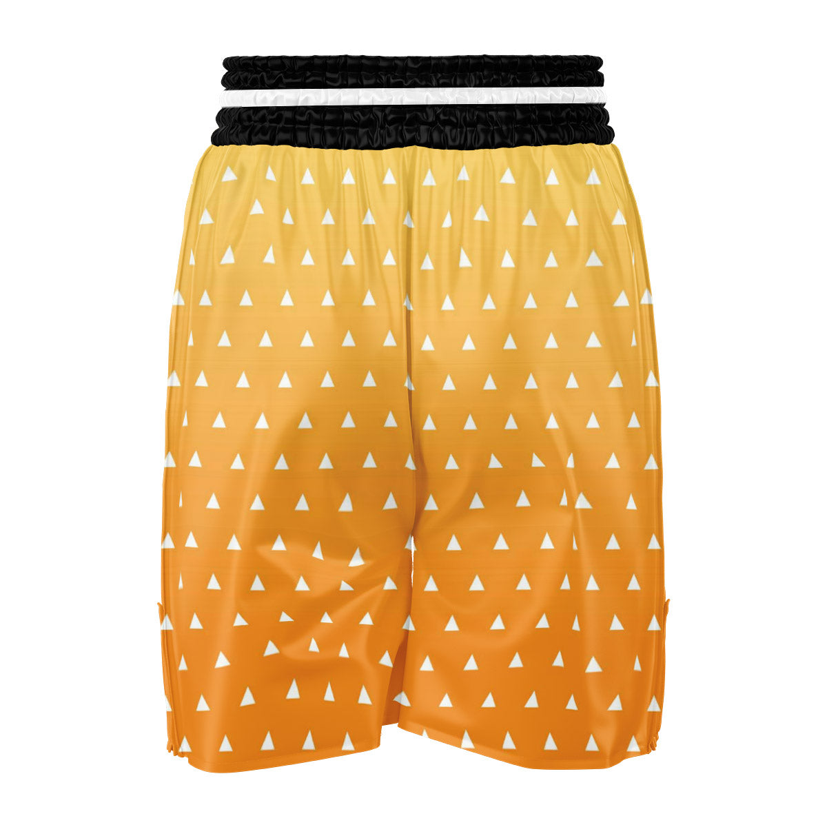 Zenitsu Print Pattern Boxing Shorts-grizzshop