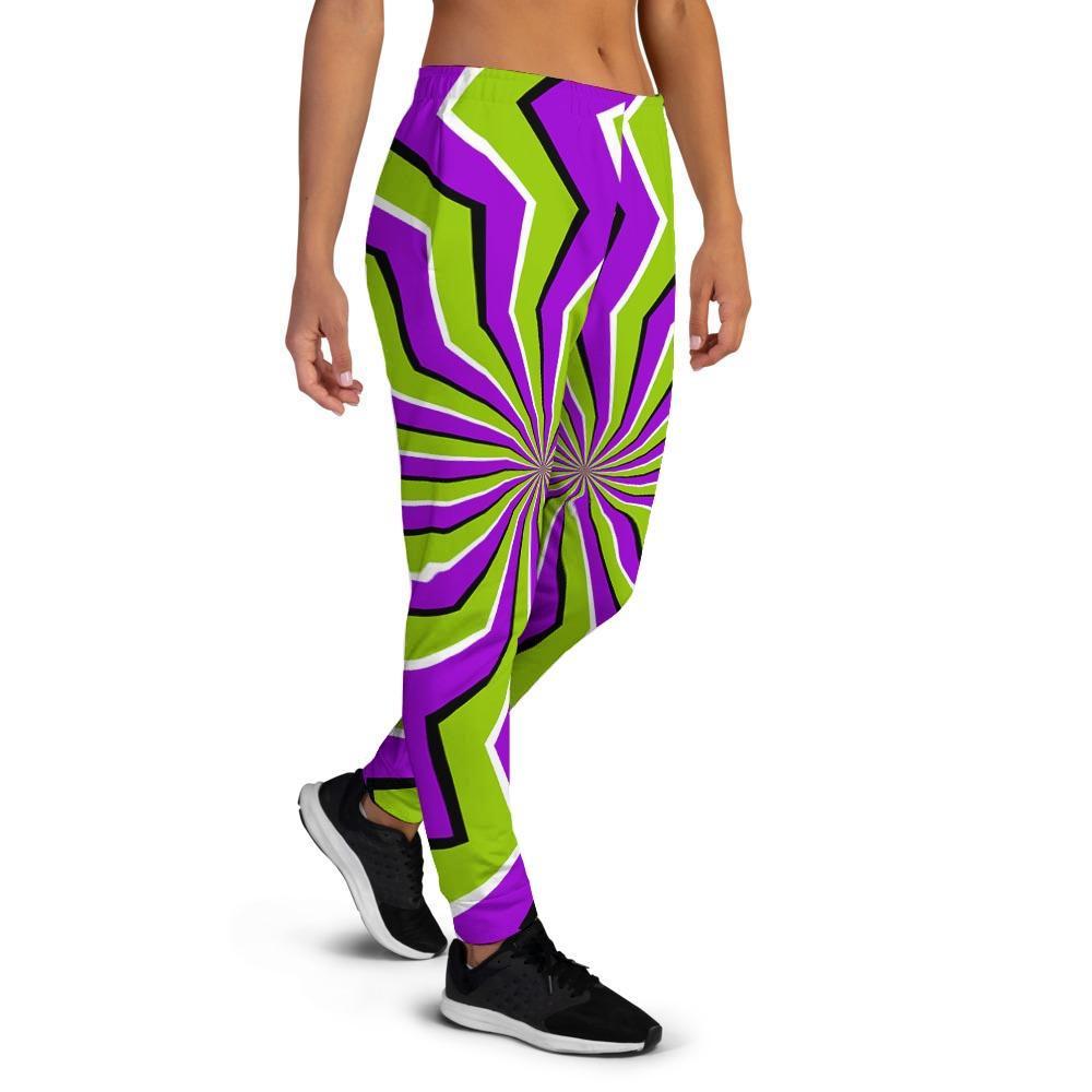 Zigzag Optical illusion Women's Joggers-grizzshop