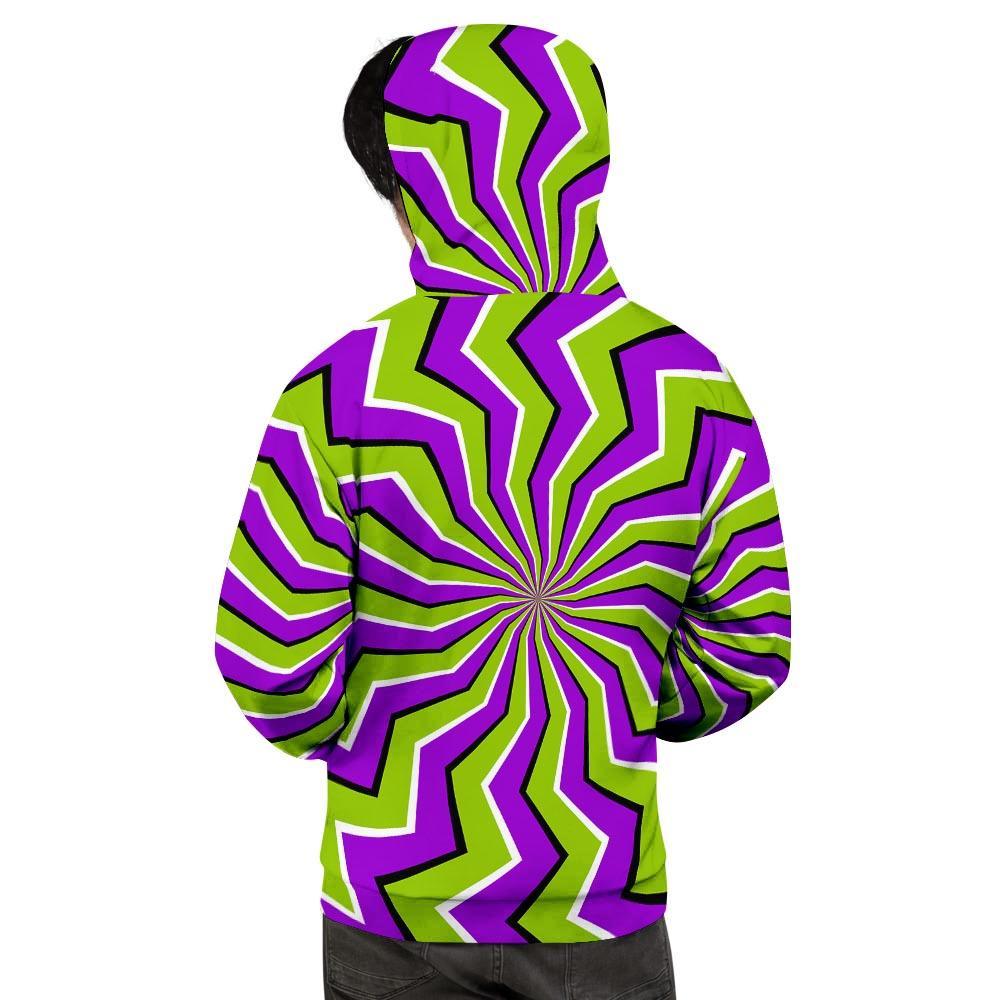 Zigzag Optical illusion Men's Hoodie-grizzshop
