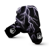 Lightning White Purple Electric Print Boxing Glove-grizzshop