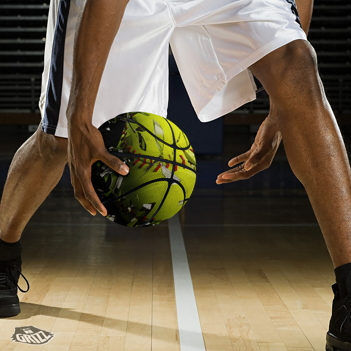 3D Baseballs Print Basketball-grizzshop