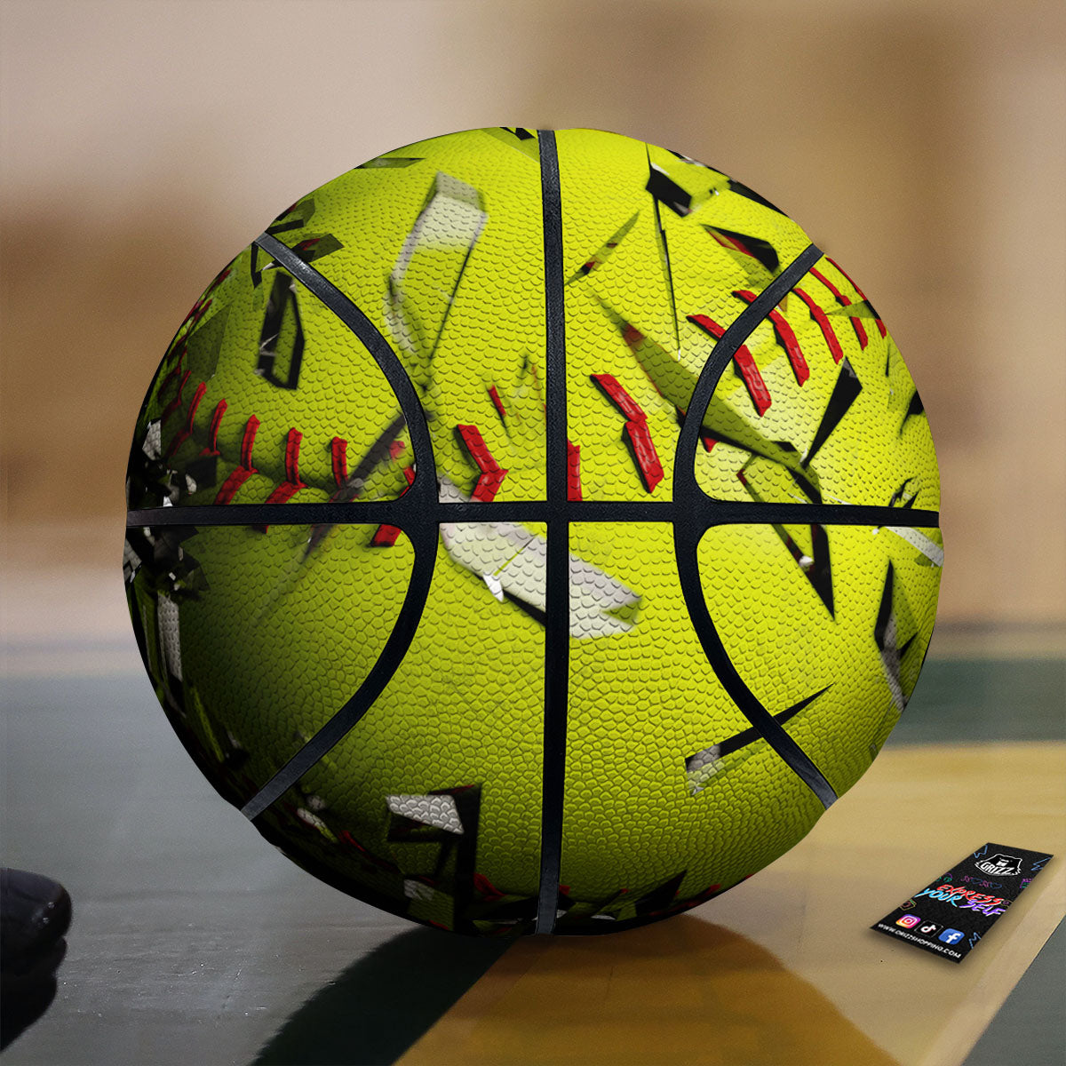 3D Baseballs Print Basketball-grizzshop