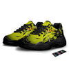 3D Baseballs Print Black Chunky Shoes-grizzshop