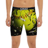 3D Baseballs Print Boxer Briefs-grizzshop