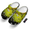 3D Baseballs Print Clog-grizzshop