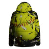 3D Baseballs Print Down Jacket-grizzshop