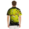 3D Baseballs Print Men's Golf Shirts-grizzshop