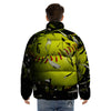 3D Baseballs Print Puffer Jacket-grizzshop