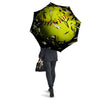 3D Baseballs Print Umbrella-grizzshop