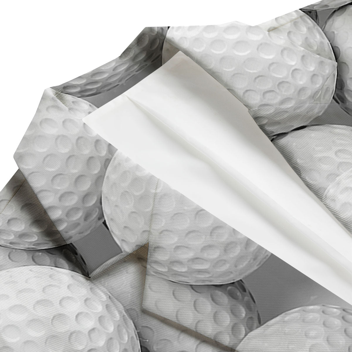 3D Golf Ball Print Men's Blazer-grizzshop