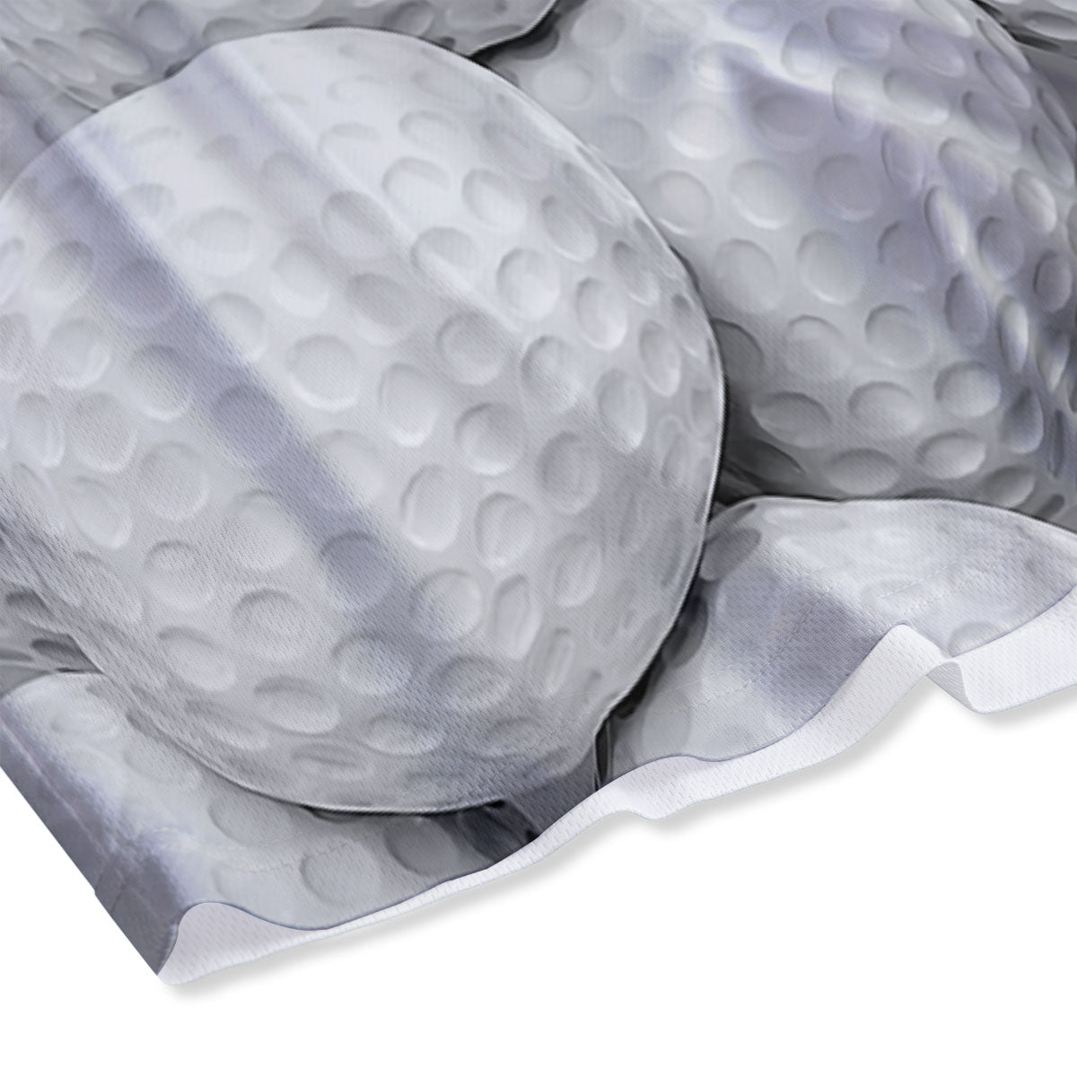 3D Golf Ball Print Mesh Shorts