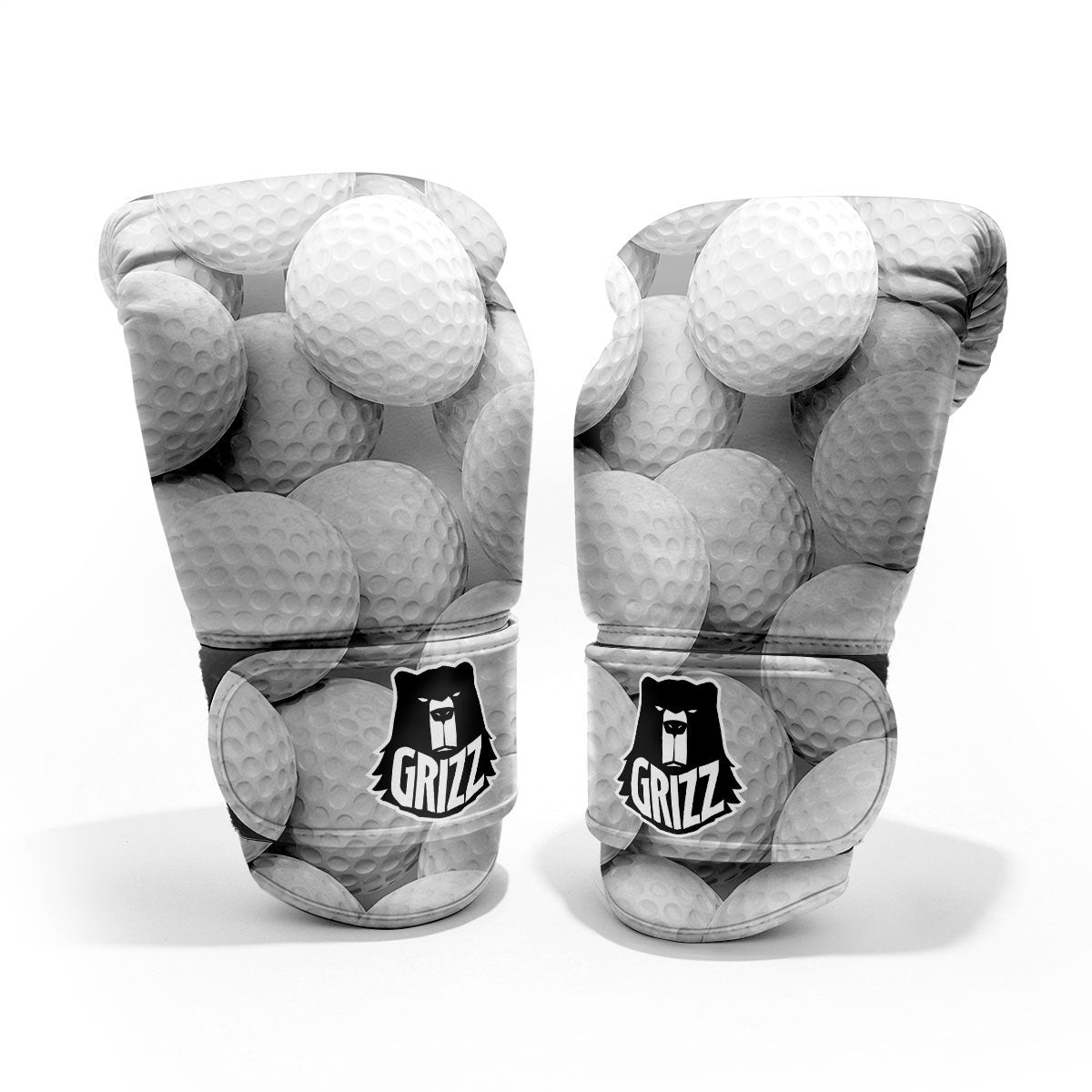 3D Golf Ball Print Pro Boxing Glove