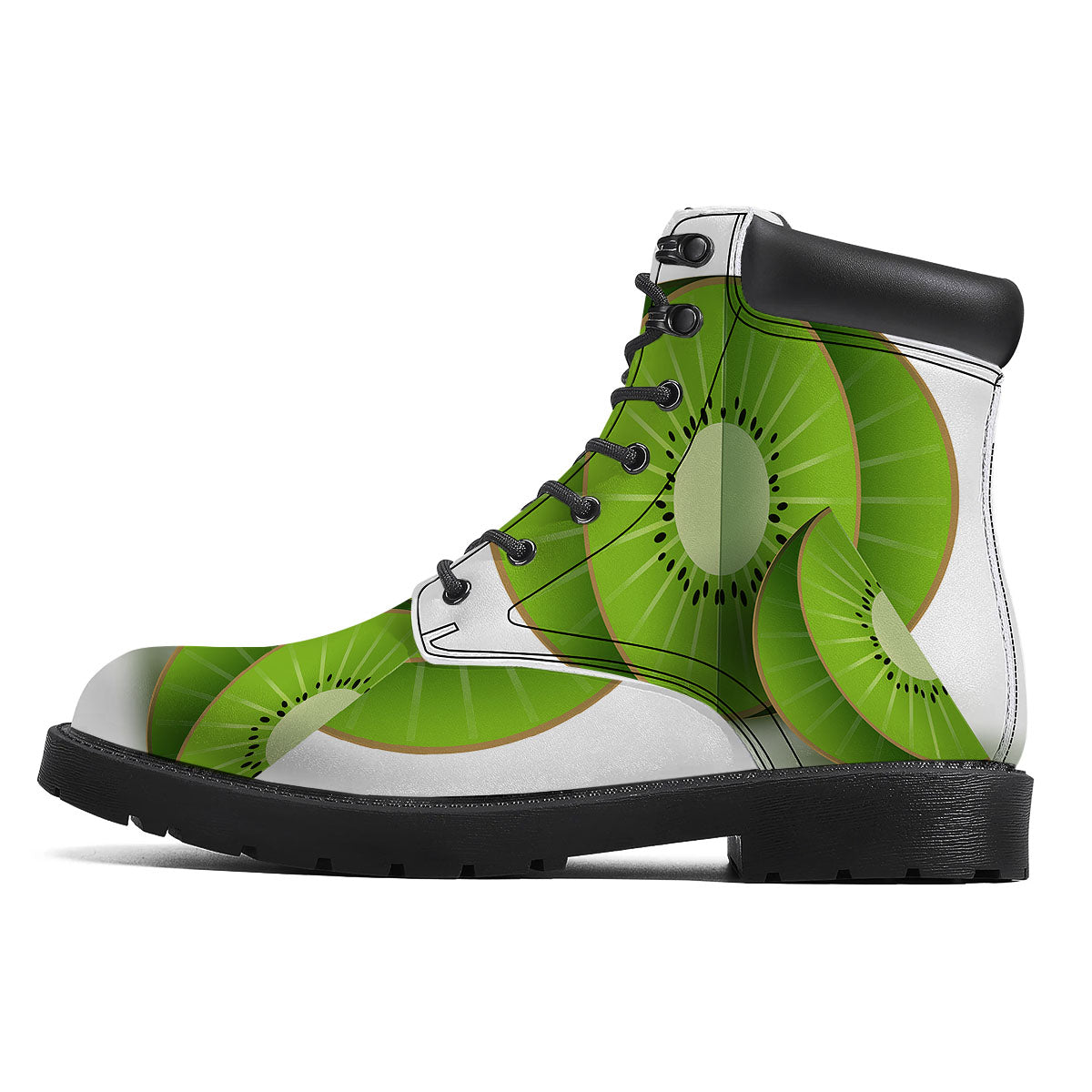 3D Kiwi Print Boots-grizzshop