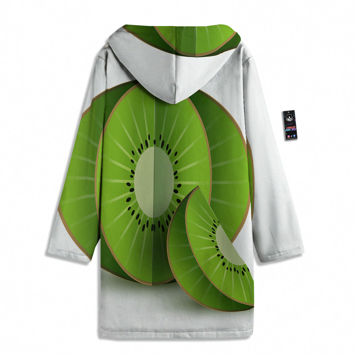 3D Kiwi Print Men's Windbreaker Jacket-grizzshop