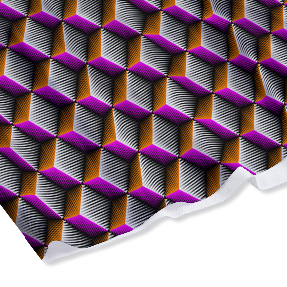 3D Golf Ball Print Mesh Shorts