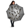 3D Scary Ghost Print Umbrella-grizzshop