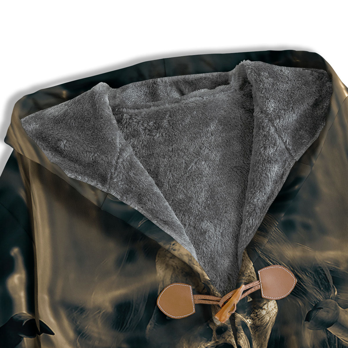 3D Screaming Ghost Horror Print Men's Windbreaker Jacket-grizzshop