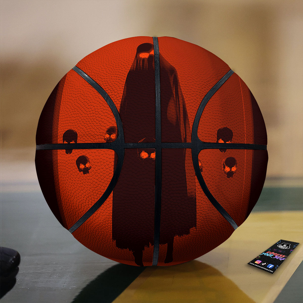 3D Kiwi Print Basketball