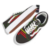 420 Rasta Print Skate Shoes-grizzshop