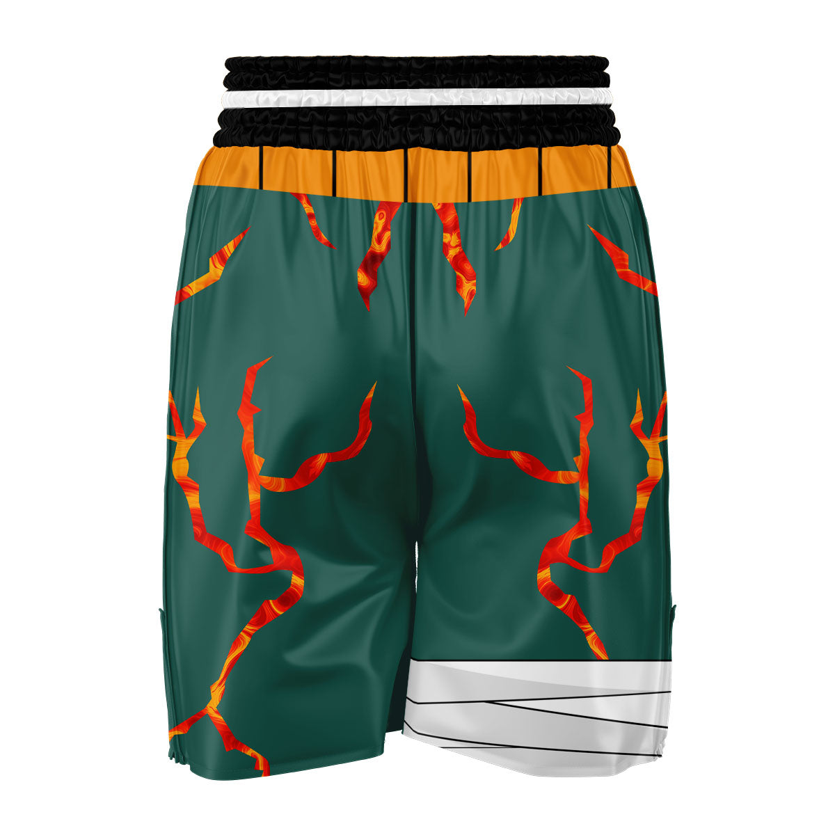 8th Gate of Death Might Guy Boxing Shorts-grizzshop