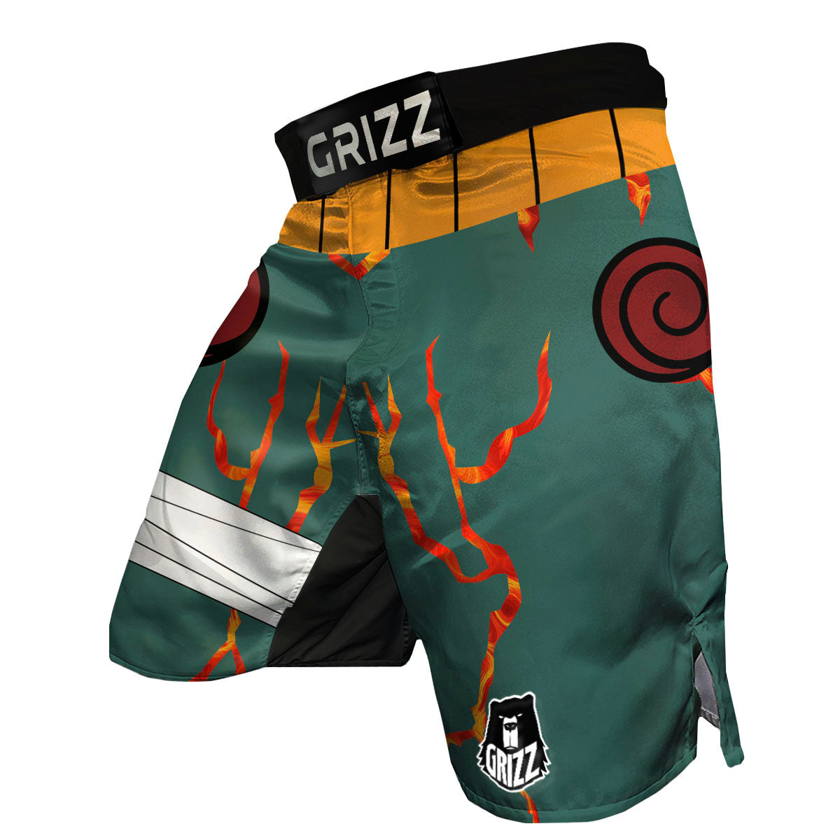 8th Gate of Death Might Guy MMA Shorts-grizzshop