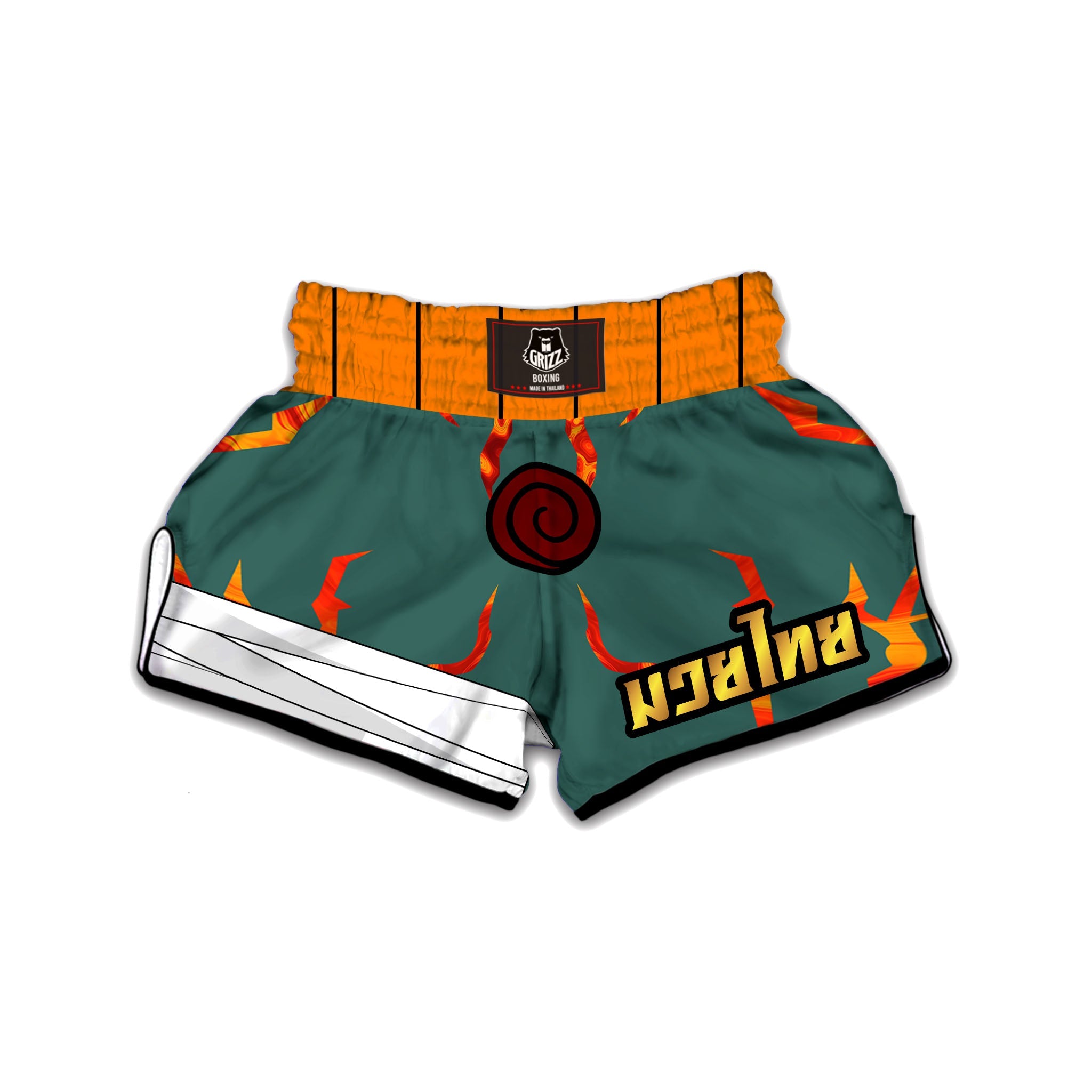 8th Gate of Death Might Guy Muay Thai Boxing Shorts-grizzshop