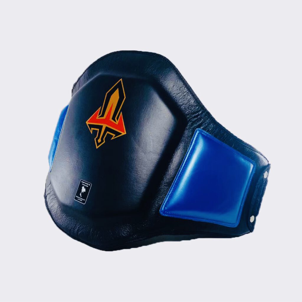 ARWUT BELLY PAD GENUINE LEATHER BP2 BLUE-grizzshop