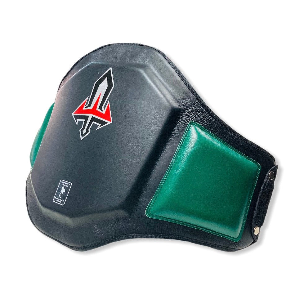 ARWUT BELLY PAD GENUINE LEATHER BP2 EMERALD GREEN-grizzshop