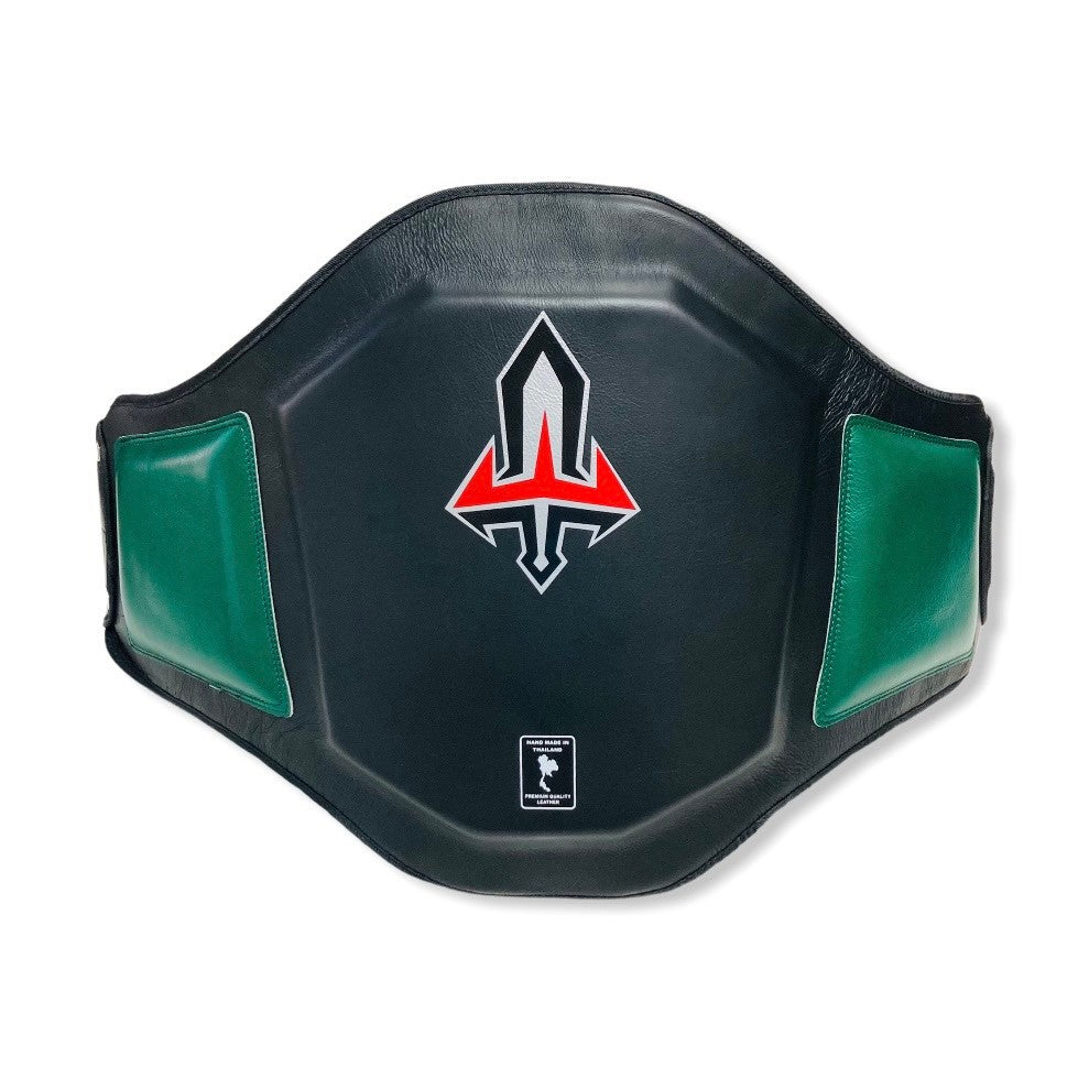 ARWUT BELLY PAD GENUINE LEATHER BP2 EMERALD GREEN-grizzshop