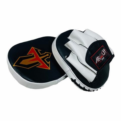 ARWUT FOCUS MITTS CURVED FMC2 BLACK/WHITE-grizzshop