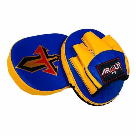 ARWUT FOCUS MITTS CURVED FMC2 BLUE/YELLOW-grizzshop