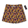 Aboriginal Dot Australian Print Pattern Men's Running Shorts-grizzshop