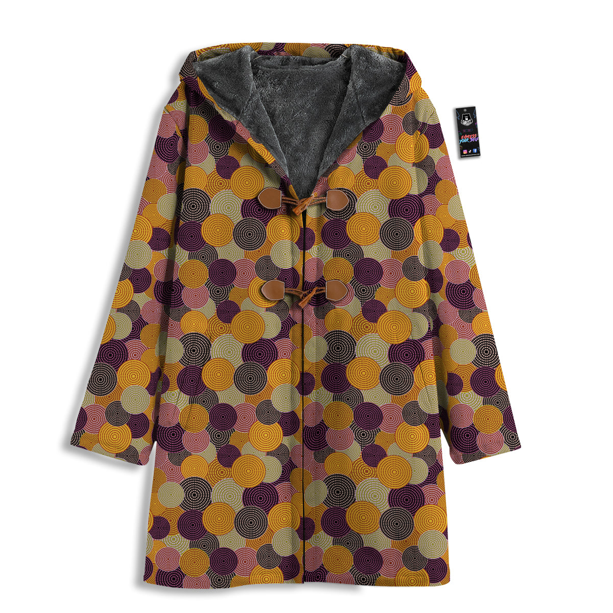 Aboriginal Dot Australian Print Pattern Men's Windbreaker Jacket-grizzshop