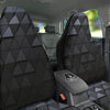 Abstract 3D Geometric Triangle Print Car Seat Covers-grizzshop