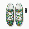 Abstract Alien Graffiti Text Print Pattern Platform Shoes-grizzshop