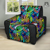 Abstract Alien Graffiti Text Print Pattern Recliner Protector-grizzshop